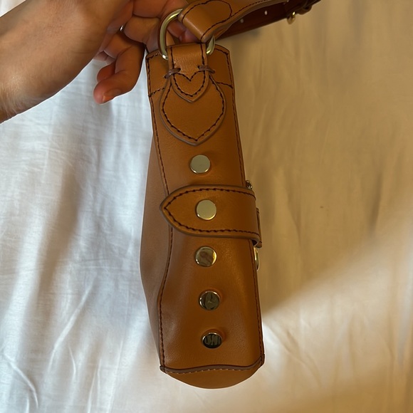 Abercrombie camel crossbody purse - Picture 6 of 9